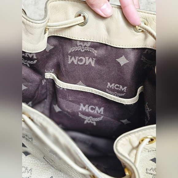 MCM Drawstring Crossbody Bag - Picture 10 of 12